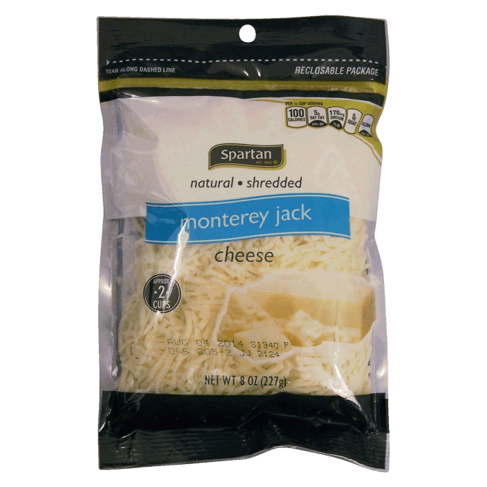 Shredded Monterey Jack Cheese